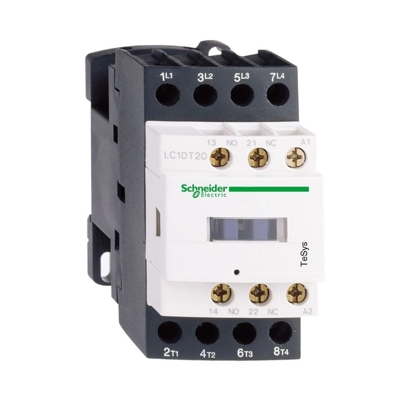 Contactor TeSys D tetrapolar de 20A 1NA+1NC AC1 220VCA 50/60Hz